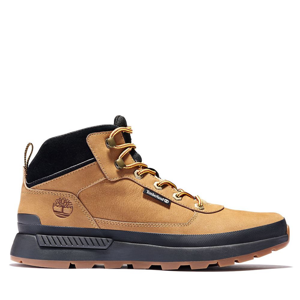 Zapatillas Timberland Argentina Hombre - Field Trekker Mid Boots - Marrones/Negras - MGIVLR-289